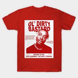 Ol’ Dirty Bastard 36TH Chamber T-Shirt